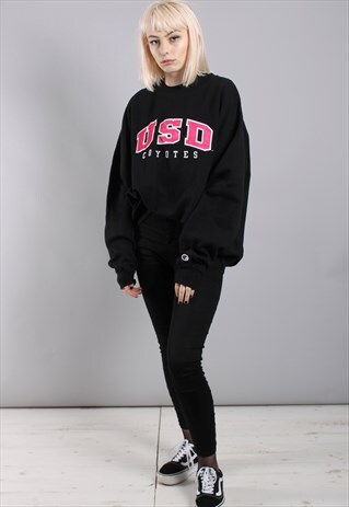 VINTAGE CHAMPION "USD COYOTES" SWEATSHIRT