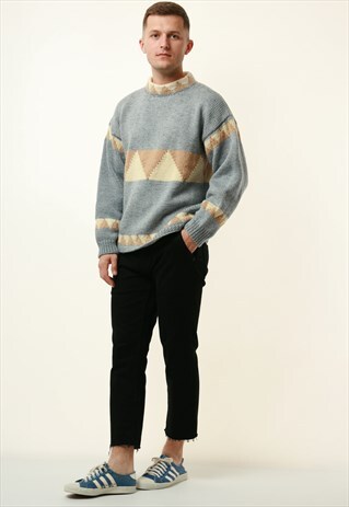 90S VINTAGE OLDSCHOOL KNITWEAR JUMPER SWEATER 16282