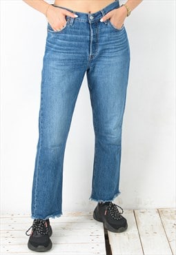 Vintage LEVI 501 W29 L28 Women Jeans Denim Straight Regular