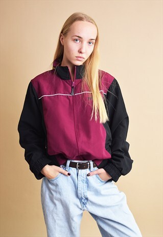 VINTAGE 90'S RETRO OVERSIZED ATHLEISURE SPORTS JACKET