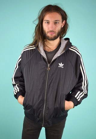 VINTAGE 90'S ADIDAS REVERSIBLE PADDED JACKET
