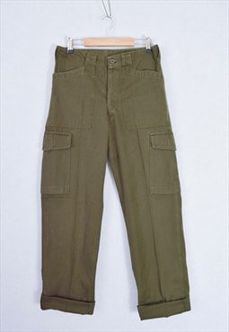 Vintage Fatigue Cargo Trousers