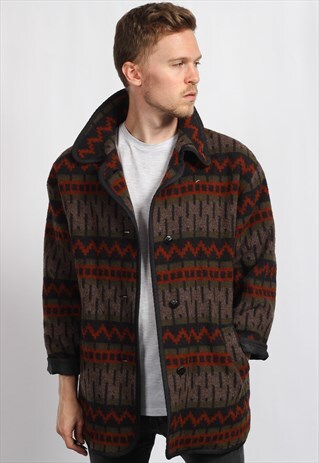 VINTAGE AZTEC FESTIVAL JACKET