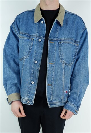 VINTAGE TOMMY HILFIGER DENIM JACKET