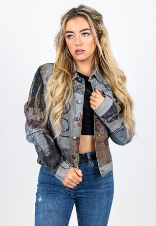 VINTAGE JUST CAVALLI DENIM JACKET JAC899