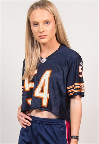 CHICAGO BEARS NFL CROPPED JERSEY TOP
