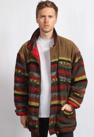 VINTAGE AZTEC FESTIVAL JACKET