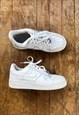 NIKE AIR FORCE 1 WHITE TRAINERS