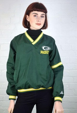 VINTAGE 90'S NYLON PULLOVER SPORTS JACKET