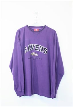 Vintage  ravens NFL sweatshirt in purple. Best fits XXL