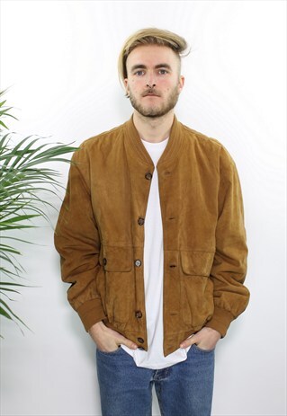 VINTAGE SUEDE LEATHER JACKET