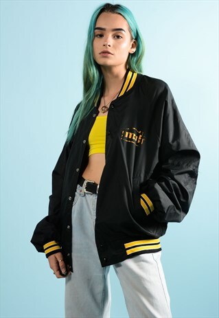 VINTAGE BLACK COACH JACKET