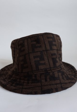 FENDI Zucca Bucket Hat wool monogram | Past out | ASOS Marketplace