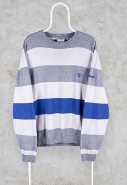 Vintage Timberland Jumper Striped XL