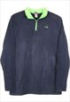Champion - Blue Fleece Quarter Zip - XLarge