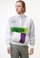 MASER 1/4 ZIP VINTAGE OLDSCHOOL GRAPHIC JUMPER 18345