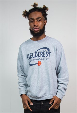 VINTAGE USA COLLEGE BASKETBALL SWEATSHIRT
