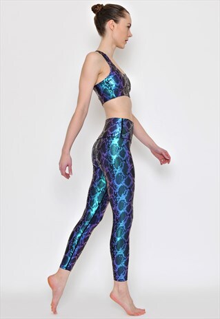 SHAKTI YOGA SET WITH MULTI TONE IRIDESCENT FOIL