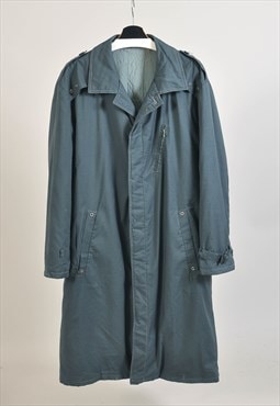 Vintage 80s lined maxi coat