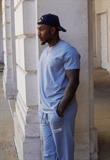 Cool Blue FitMe Generation T-Shirt & Joggers Tracksuit Set