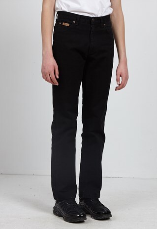 VINTAGE BLACK WRANGLER DENIM JEANS