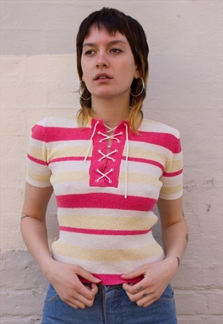 VINTAGE KNITTED TOP