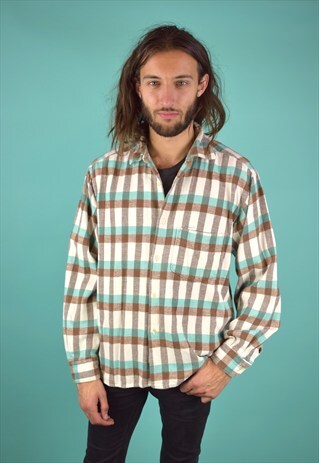 VINTAGE 90'S CHECKED SHIRT