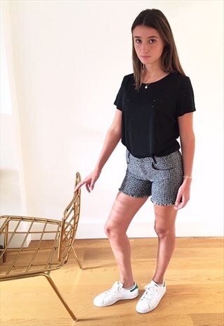 ABBIE KNITTED LOOK ALIKE SHORT