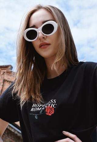 HOPELESS ROMANTIC T-SHIRT BLACK