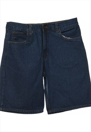 Vintage Dark Wash Denim Shorts - W34 L11