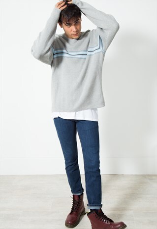 VINTAGE 80S TOMMY HILFIGER KNIT JUMPER / S242