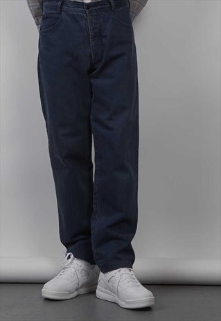 VINTAGE 90'S STONE ISLAND WASHED INDIGO JEANS