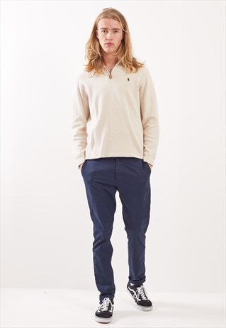 VINTAGE RALPH LAUREN 1/4 ZIP SWEATSHIRT