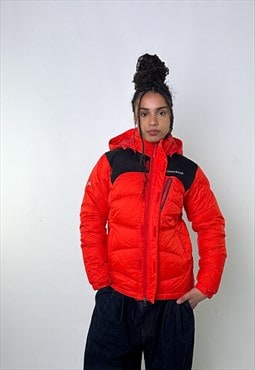 Orange 90s Mont Bell Puffer Jacket Coat