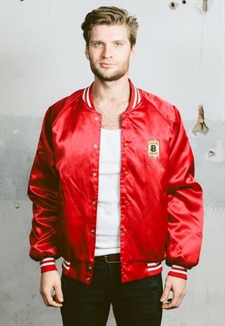 VINTAGE USA BOMBER SPORTS JACKET