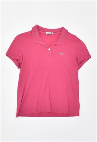 VINTAGE LACOSTE POLO SHIRT PINK