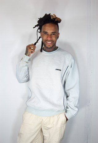 ADIDAS EMBROIDED VINTAGE SWEATSHIRT