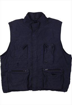 Vintage 90's North Bay Gilet Vest Sleeveless Full Zip Up