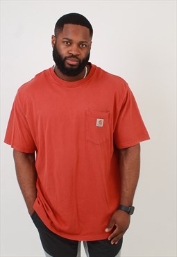 Men's Carhartt Orange Pocket T-Shirt
