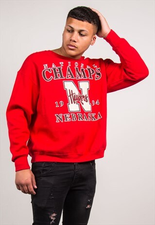 VINTAGE USA SWEATSHIRT UNIVERSITY OF NEBRASKA