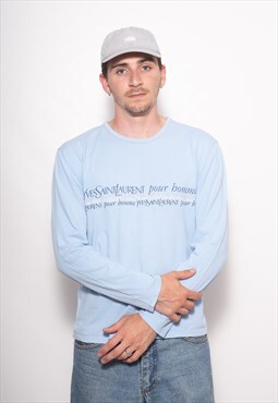 Vintage Yves Saint Laurent Spellout long longsleeve T-Shirt