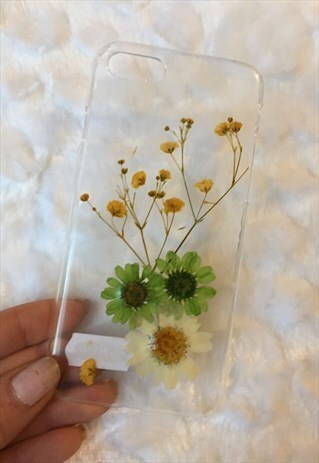 HANDMADE PRESSED FLOWER IPHONE CASE