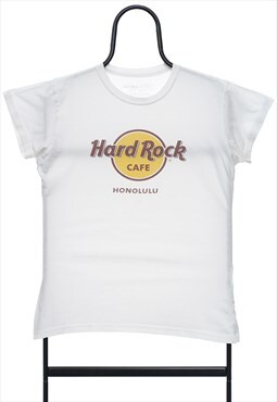 Hard Rock Cafe Honolulu Graphic White Baby TShirt