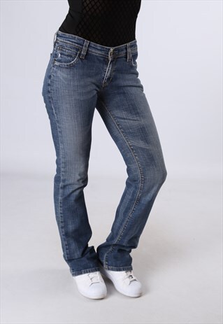 LEVIS 572 DENIM BOOTCUT JEANS LONG LEG UK 10 (GB2I)