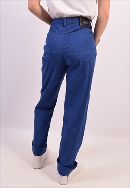 Vintage Kenzo Casual Trousers Straight Blue