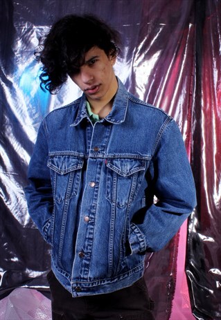 VINTAGE LEVI'S BLUE DENIM JACKET