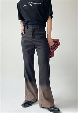 Women's Spray color gradient craft trousers SS2022 VOL.4