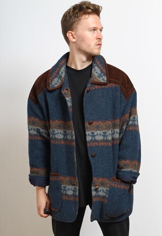 VINTAGE AZTEC INCA JACKET