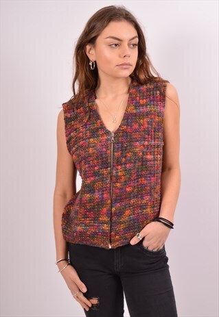 VINTAGE BENETTON GILET MULTI