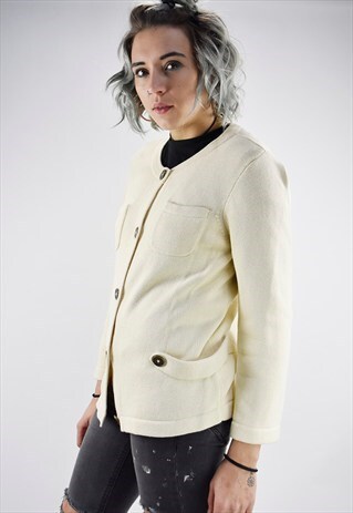 VINTAGE RALPH LAUREN CHAPS BUTTON-UP CARDIGAN